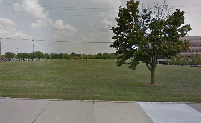 AutoWorld (Six Flags AutoWorld) - Now An Empty Lot (newer photo)